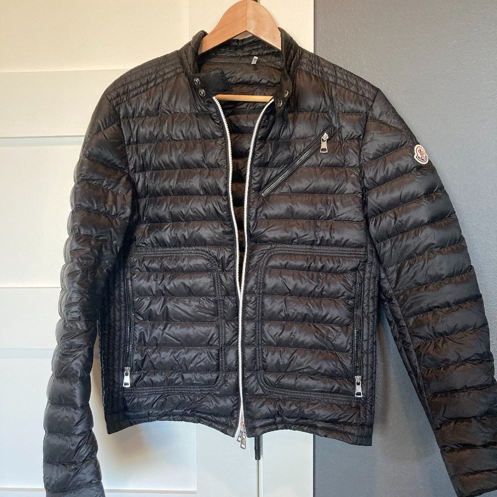NEW Moncler Longue Saison Black Puffer Jacket Size 3 (M/L)